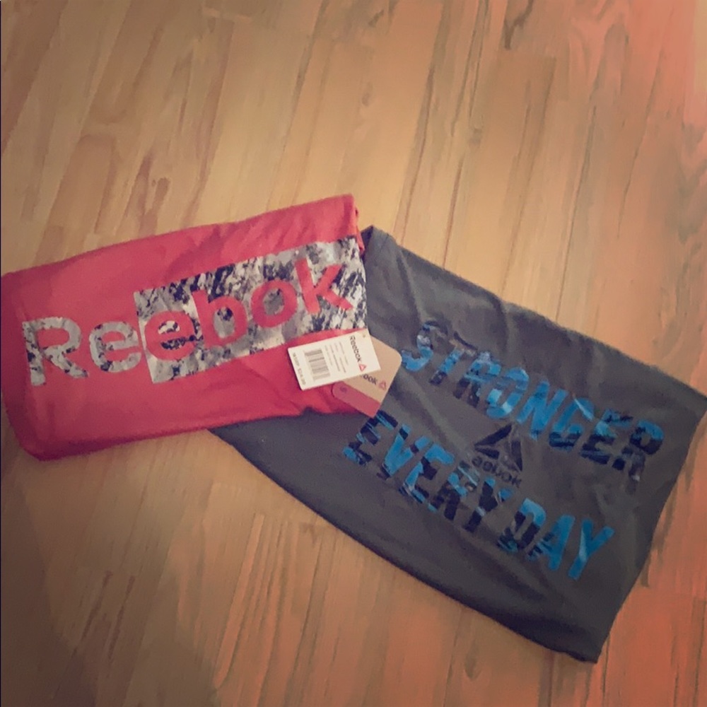 Bundle of 2 Reebok dri-fit shirts NWT size 18/20